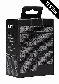 Cock Ring - With C-spot E-stim Massager - Black - Tester..