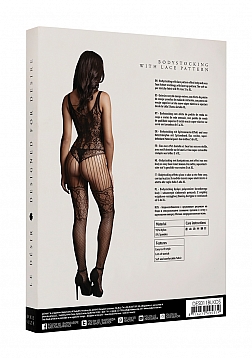 Lace and Fishnet Bodystocking - One Size