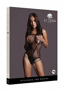 Contrast Net Teddy - One Size