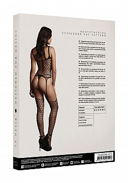 Fence Suspender Bodystocking - One Size