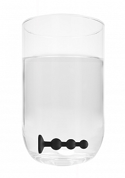 Silicone Beaded Diamond Butt Plug