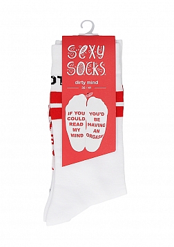 Dirty Mind Socks - US Size 2-7,5 / EU Size 36-41