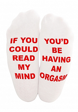 Dirty Mind Socks - US Size 2-7,5 / EU Size 36-41