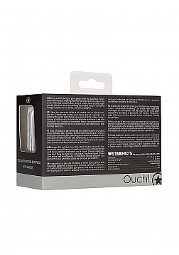 Regular Diamond Butt Plug With Handle - Black..