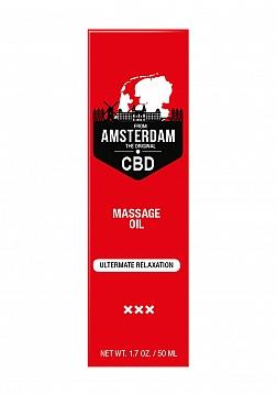 Original CBD from Amsterdam - CBD Massage Oil - 50 ml ..