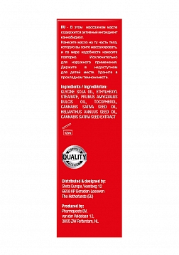 Original CBD from Amsterdam - CBD Massage Oil - 50 ml ..