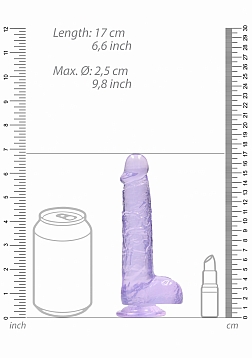 Realistic Dildo with Balls - 6\