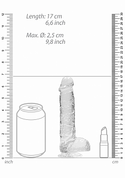 Realistic Dildo with Balls - 6\