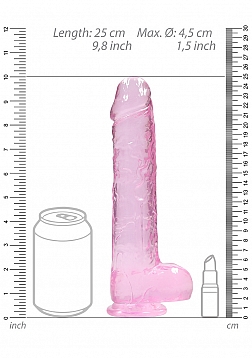 Realistic Dildo with Balls - 9\