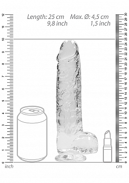 Realistic Dildo with Balls - 9\