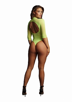 Short sleeve teddy - Green - O/S