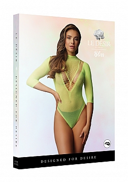 Short sleeve teddy - Green - O/S