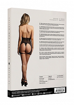 Peek-A-Boo Fishnet Dress - One Size