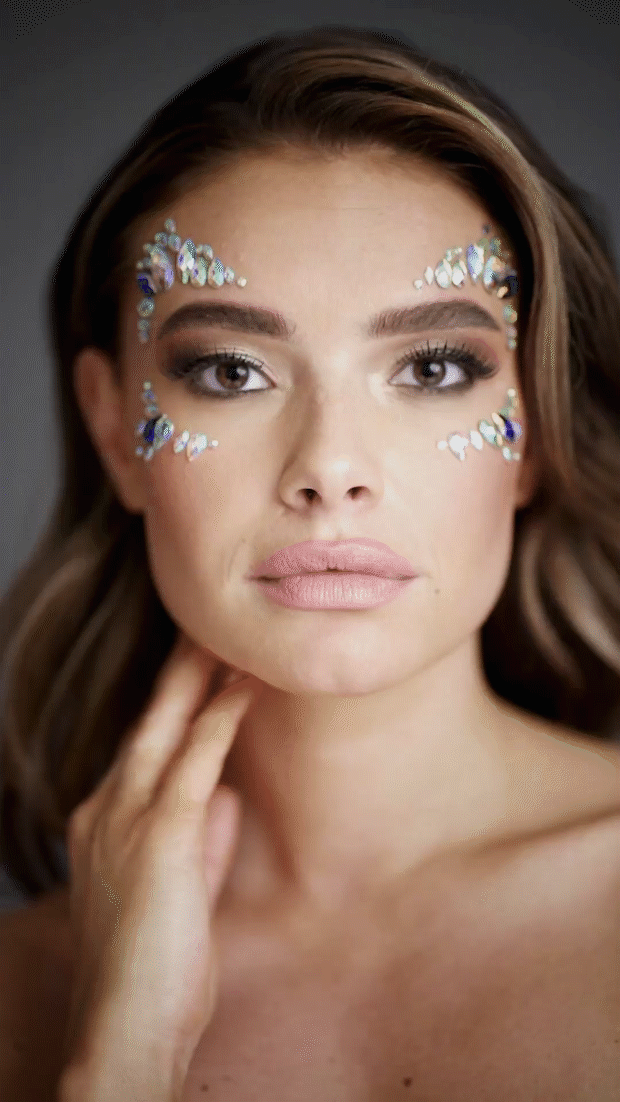 Dazzling Eye Sparkle Bling Sticker