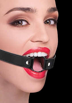 Wrapped O-Ring Gag - Black..