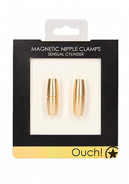Magnetic Nipple Clamps Sensual Cylinder