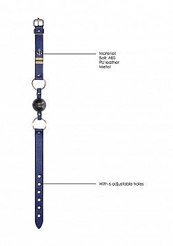 Breathable Ball Gag - Sailor Theme