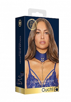 Collar with Leash - Sailor Theme