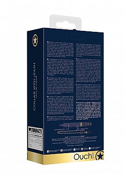 Collar with Leash - Sailor Theme