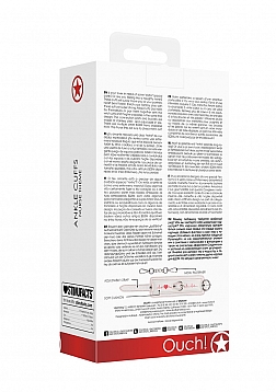 Ankle Cuffs - Nurse Theme - White..