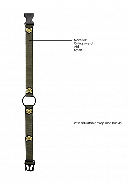 O-Ring Gag - Army Theme