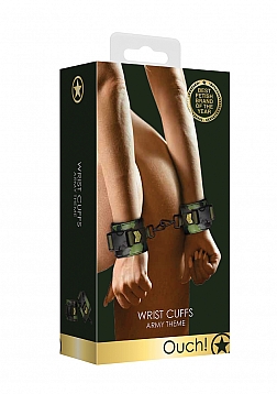 Wrist Cuffs - Army Theme