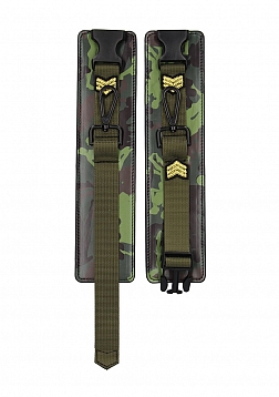 Ankle Cuffs - Army Theme
