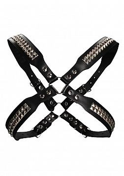 Pyramid Stud Men\'s Body Harness - One Size