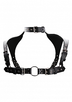Men\'s Harness with Collar - One Size