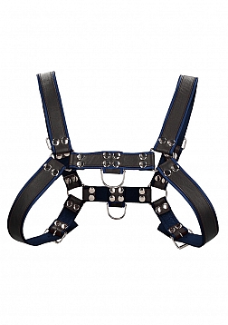 Bulldog Leather Chest Harness - L/XL