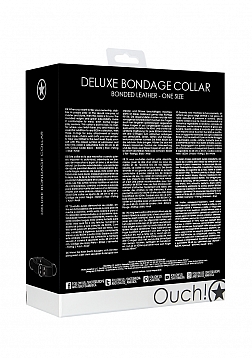 Deluxe Bondage Collar - One Size