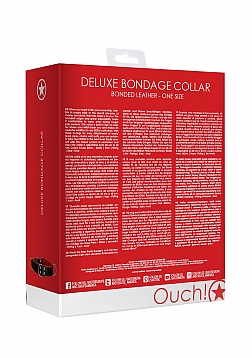 Deluxe Bondage Collar - One Size