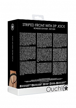 Plain Front With Zip Jock - S/M