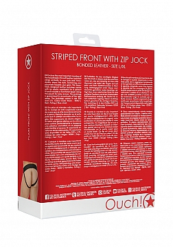 Plain Front With Zip Jock - L/XL