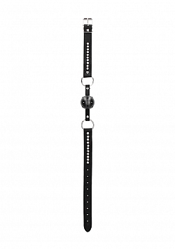 Breathable Ball Gag with with Diamond Studded Straps