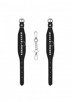 Diamond Studded Wrist Cuffs