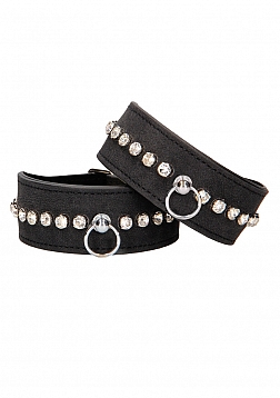 Diamond Studded Ankle Cuffs