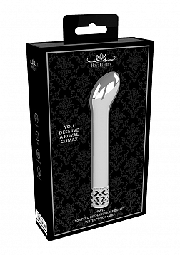 Royal Gems - Jewel - ABS Rechargeable Bullet - Silver..