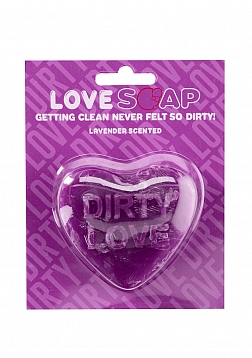 Heart Soap - Dirty Love - Lavender Scented