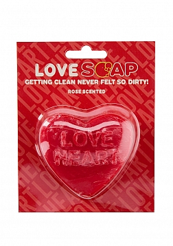 Heart Soap - Love Heart - Rose Scented