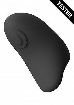 VIVE-HANA Rechargeable Pulse-Wave Silicone Finger Vibrator - Black..