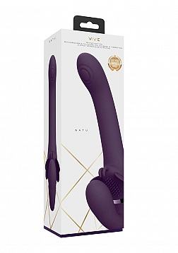 Satu - Pulse-Wave & Vibrating Strapless Strapon