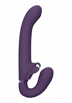 Satu - Pulse-Wave & Vibrating Strapless Strapon