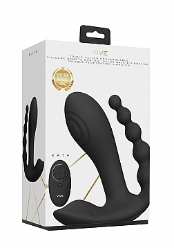 Kata - Pulse Wave & Vibrating Double Penetration Vibrator