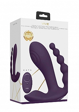 Kata - Pulse Wave & Vibrating Double Penetration Vibrator