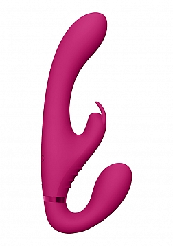 Suki - Vibrating Strapless Strap-on Rabbit
