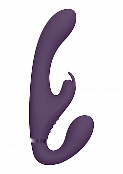 Suki - Vibrating Strapless Strap-on Rabbit