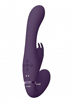Suki - Vibrating Strapless Strap-on Rabbit