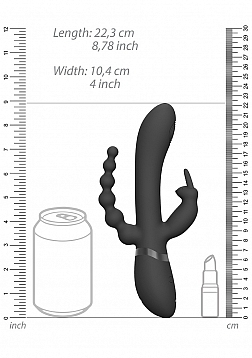 Rini - Pulse Wave & Vibrating Double Penetration Rabbit