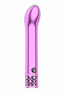 Royal Gems - Jewel - ABS Rechargeable Bullet - Pink..